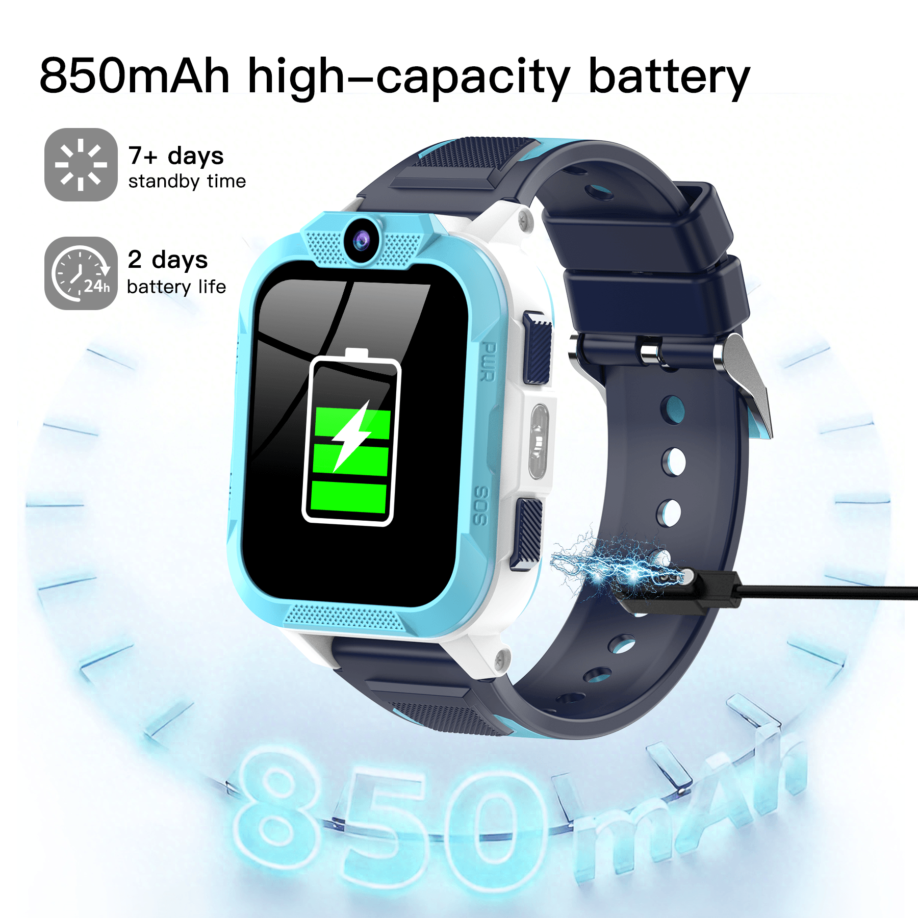 Batterie 850 mAh